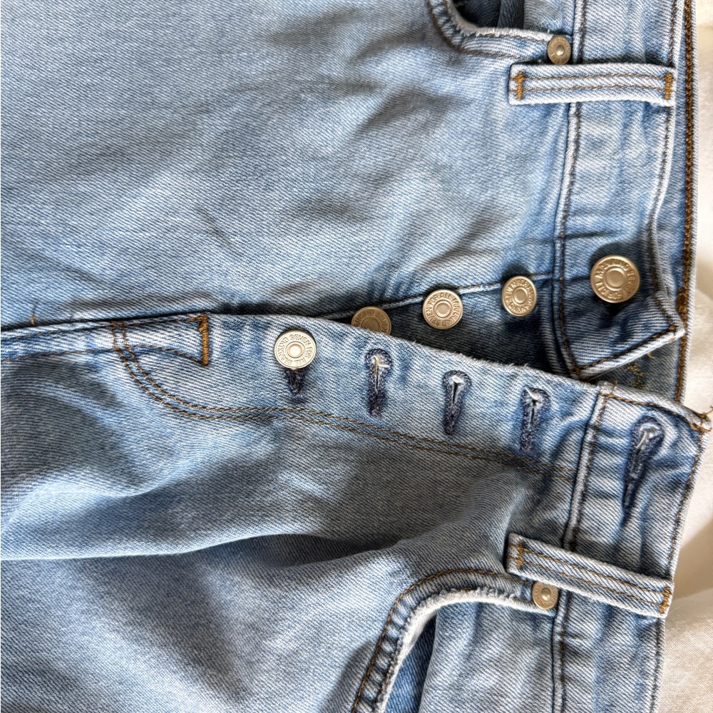 7 For All Mankind Light Wash Denim Jeans